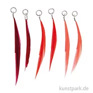 Artikelbild des Artikels “Anhänger Federn - Rot, 6er Set “