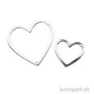 Artikelbild des Artikels “Anhänger Herz - Silber, 2 Stück “