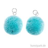 Artikelbild des Artikels “Anhänger Pompons - Mint, 2er Set “