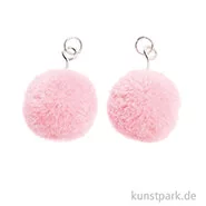 Artikelbild des Artikels “Anhänger Pompons - Rosa, 2er Set “