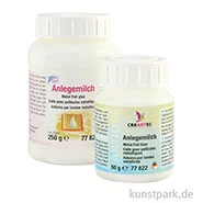 Artikelbild des Artikels “Anlegemilch für Schlagmetallfolien und Blattgold “