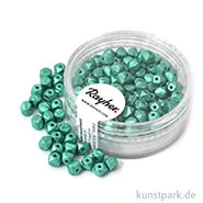 Artikelbild des Artikels “Antique Rocailles - 4 mm - 120 Stück Dose | Meergrün“