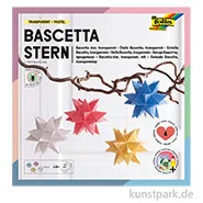 Artikelbild des Artikels “Bascetta Bastelset für 4 Mini Sterne, Pastell, Transparent, 115g/m² “