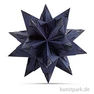 Artikelbild des Artikels “Bascetta-Stern Bastelset - Elegance Indian Dreams Blau, 90g 19,5 x 19,5 cm“