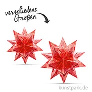 Artikelbild des Artikels “Bascetta-Stern Bastelset - Rot-Winterornament Gold, 90g “
