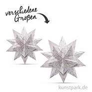 Artikelbild des Artikels “Bascetta-Stern Bastelset - Weiß-Winterornament Kupfer, 90g “