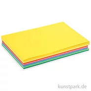 Artikelbild des Artikels “Bastelkarton COLORTIME - Happy, 180g, sortiert DIN A4 - 30 Blatt“