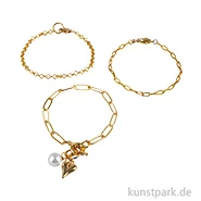 Artikelbild des Artikels “Schmuck Bastelset Armbänder Click + Match, Gold “