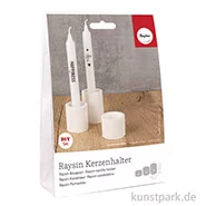 Artikelbild des Artikels “Bastelset für 3 Raysin Kerzenhalter, inklusive Kerzen-Transferfolie “