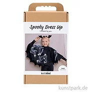 Artikelbild des Artikels “Bastelset - Halloween Kostüm, Haarreif + Umhang, Fledermaus, Schwarz “