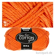 Artikelbild des Artikels “Baumwolle - 50 g Knäuel Farbe | Orange“