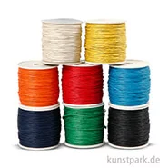 Artikelbild des Artikels “Baumwollkordel-Sortiment, 1 mm, 8 x 40 m sortiert “