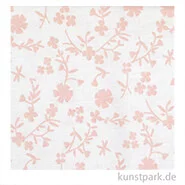 Artikelbild des Artikels “Baumwollstoff - Blumen Rosa - 1 m x 1,5 m “