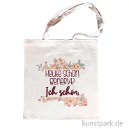 Artikelbild des Artikels “Baumwolltasche, Natur, Bedruckt, Design, Heute schon genervt “