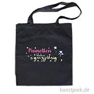 Artikelbild des Artikels “Baumwolltasche, Schwarz, Bedruckt, Design, Pissnelken “