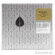 Artikelbild des Artikels “Blattsilber Normalstärke 95x95, 25 Blatt im Transferheftchen “