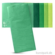 Artikelbild des Artikels “Blumenseide 50x70 cm, 10 Bogen, 20g Farbe | Grüntöne“