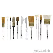 Artikelbild des Artikels “Bob Ross Pinsel Set - Landschaftspinsel + Malspachtel, 12-teilig “