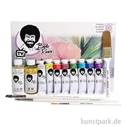 Artikelbild des Artikels “Bob Ross - Blumen Malset mit viel Zubehör “