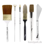 Artikelbild des Artikels “Bob Ross Pinselset Landschaft II, Pinsel + Malspachtel, 6-teilig “
