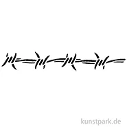 Artikelbild des Artikels “Bodypainting-Schablone - Stacheldraht-Band “