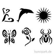 Artikelbild des Artikels “Bodypainting-Schablonen Set Best of (XL) “