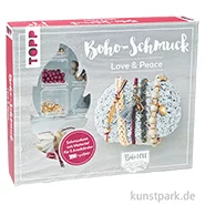 Artikelbild des Artikels “Boho-Schmuckset Love & Peace mit Material für 5 Armbänder, Topp Verlag “