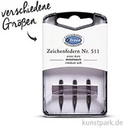 Artikelbild des Artikels “BRAUSE Zeichenfeder, 3 Stück “
