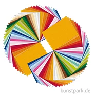 Artikelbild des Artikels “Briefkarten Block - 84 Blatt Strukturkarton, DIN A6, 28 Farben, 220g “