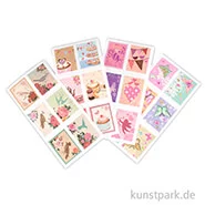 Artikelbild des Artikels “Briefmarken-Sticker - Romantik, 72 Stück “
