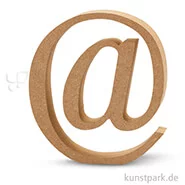 Artikelbild des Artikels “Großbuchstaben aus Holz, 13 cm 2 cm | @“