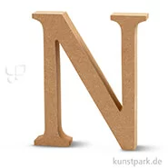 Artikelbild des Artikels “Großbuchstaben aus Holz, 13 cm 2 cm | N“