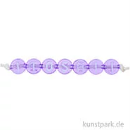 Artikelbild des Artikels “Buchstaben Perlen Mix, Rund, Flieder, 4 x 7 mm, 165 Stück “