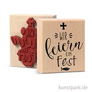Artikelbild des Artikels “Butterer Stempel - Wir feiern ein Fest, 6x7 cm “