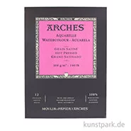 Artikelbild des Artikels “ARCHES Aquarellpapier satiniert, 12 Blatt, 300g “