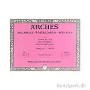 Artikelbild des Artikels “ARCHES Aquarellpapier satiniert, 20 Blatt, 300g 23 x 31 cm“