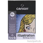 Artikelbild des Artikels “Canson Illustration, Manga und Comic Block, 12 Blatt, 250g DIN A3“