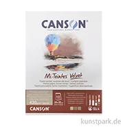 Artikelbild des Artikels “Canson MI-TEINTES Velvet Block, 12 Blatt, 24 x 32 cm, 430 g, Brauntöne “
