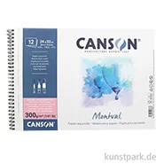 Artikelbild des Artikels “Canson MONTVAL Aquarellblock, 24 x 32 cm, 12 Blatt, 300 g, Satiniert “