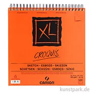 Artikelbild des Artikels “Canson Skizzen XL Spiral-Block, 120 Blatt, 90g, 30 x 30 cm “