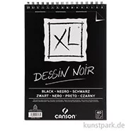 Artikelbild des Artikels “Canson XL Dessin NOIR Zeichenpapier, 40 Blatt, 150g “