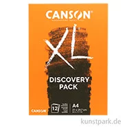 Artikelbild des Artikels “Canson XL Papiere für Trockentechniken, Discovery Pack, A4, 12 Blatt “