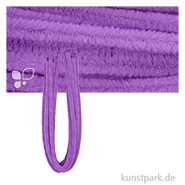 Artikelbild des Artikels “Chenilledraht Pfeifenputzer, Länge 50 cm, Stärke 9 mm, 10 Stück Farbe | Lila“