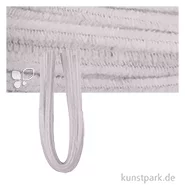 Artikelbild des Artikels “Chenilledraht Pfeifenputzer, Länge 50 cm, Stärke 9 mm, 10 Stück Farbe | Weiß“