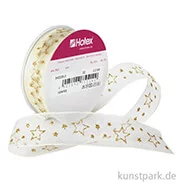 Artikelbild des Artikels “Chiffonband Sterne mit Draht - 25 mm x 3 m “