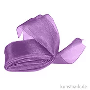 Artikelbild des Artikels “Chiffonband 40 mm Breite, 5 m Länge Einzelfarbe | Lila“