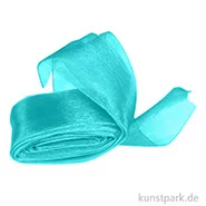 Artikelbild des Artikels “Chiffonband 40 mm Breite, 5 m Länge Einzelfarbe | Türkis“