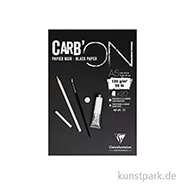 Artikelbild des Artikels “Clairefontaine Carb'ON Zeichenblock - Schwarz, 120 g, 20 Blatt DIN A5“