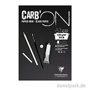 Artikelbild des Artikels “Clairefontaine Carb'ON Zeichenblock - Schwarz, 120 g, 20 Blatt “