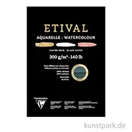 Artikelbild des Artikels “Clairefontaine ETIVAL Aquarellblock - Schwarz, 300 g, 15 Blatt DIN A3“